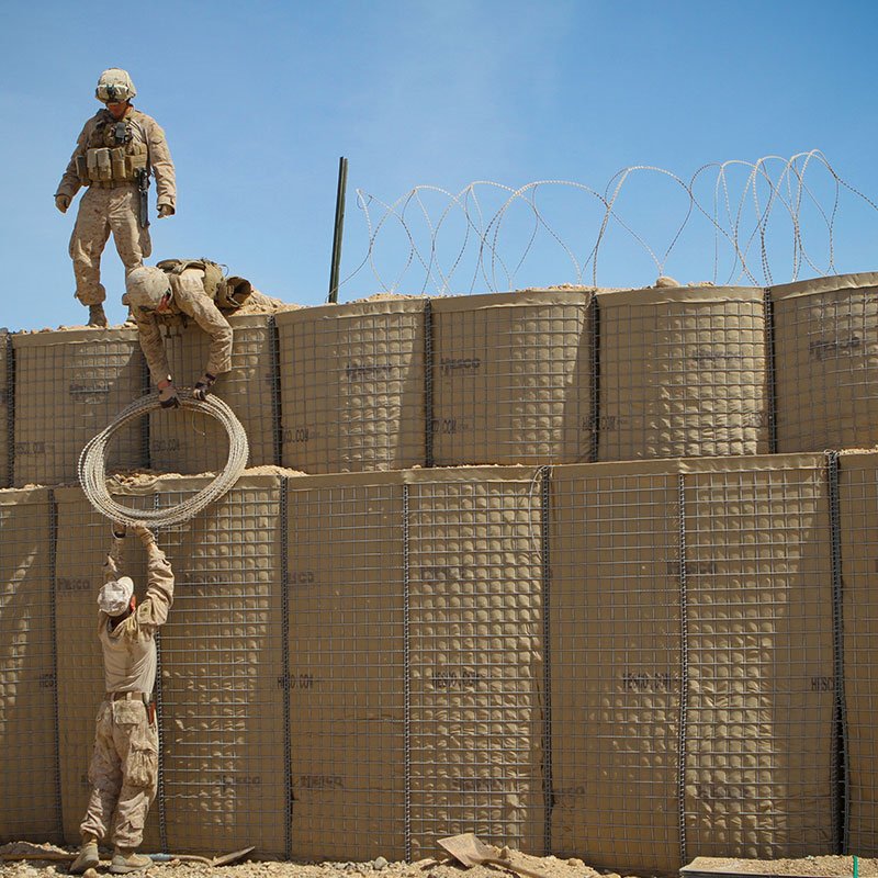 Hesco Barrier: Protection Against Ordnance and Vehicular Threats