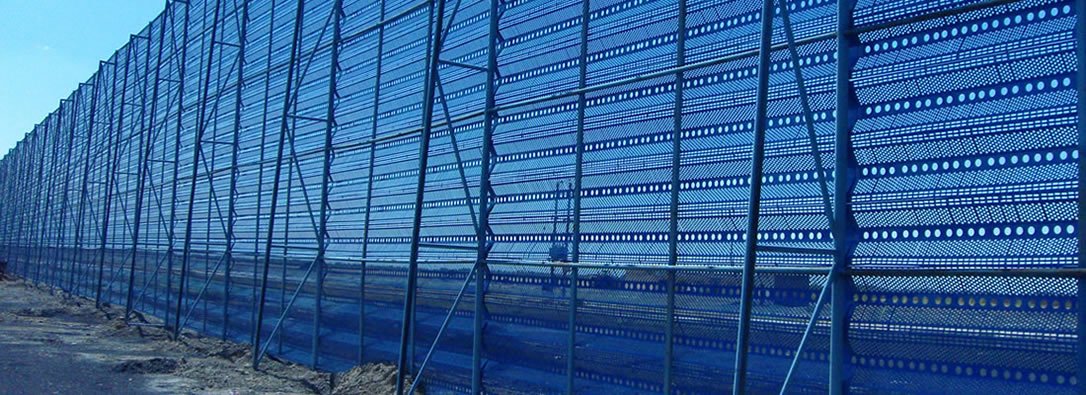 blue-windbreak-wall-coal-mine