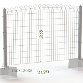 1850mm Twin wire Fence Panels