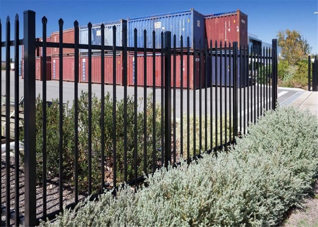 Black Garrison Fence – Durable and Stylish Metal Fencing