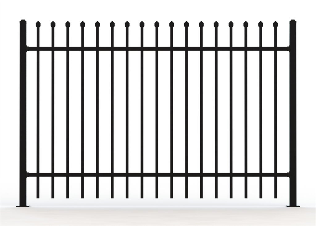 Metal Garrison Fencing - Malakas, Matibay na matibay & Aesthetic